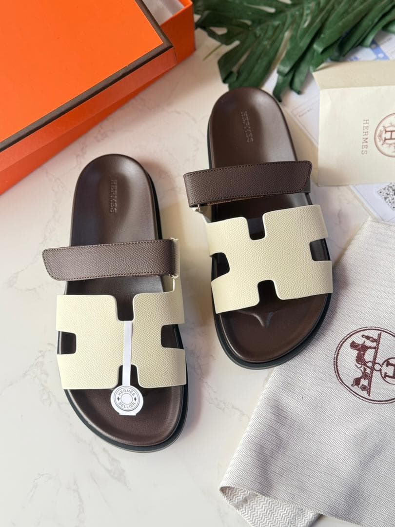 Hermes Flat slippers