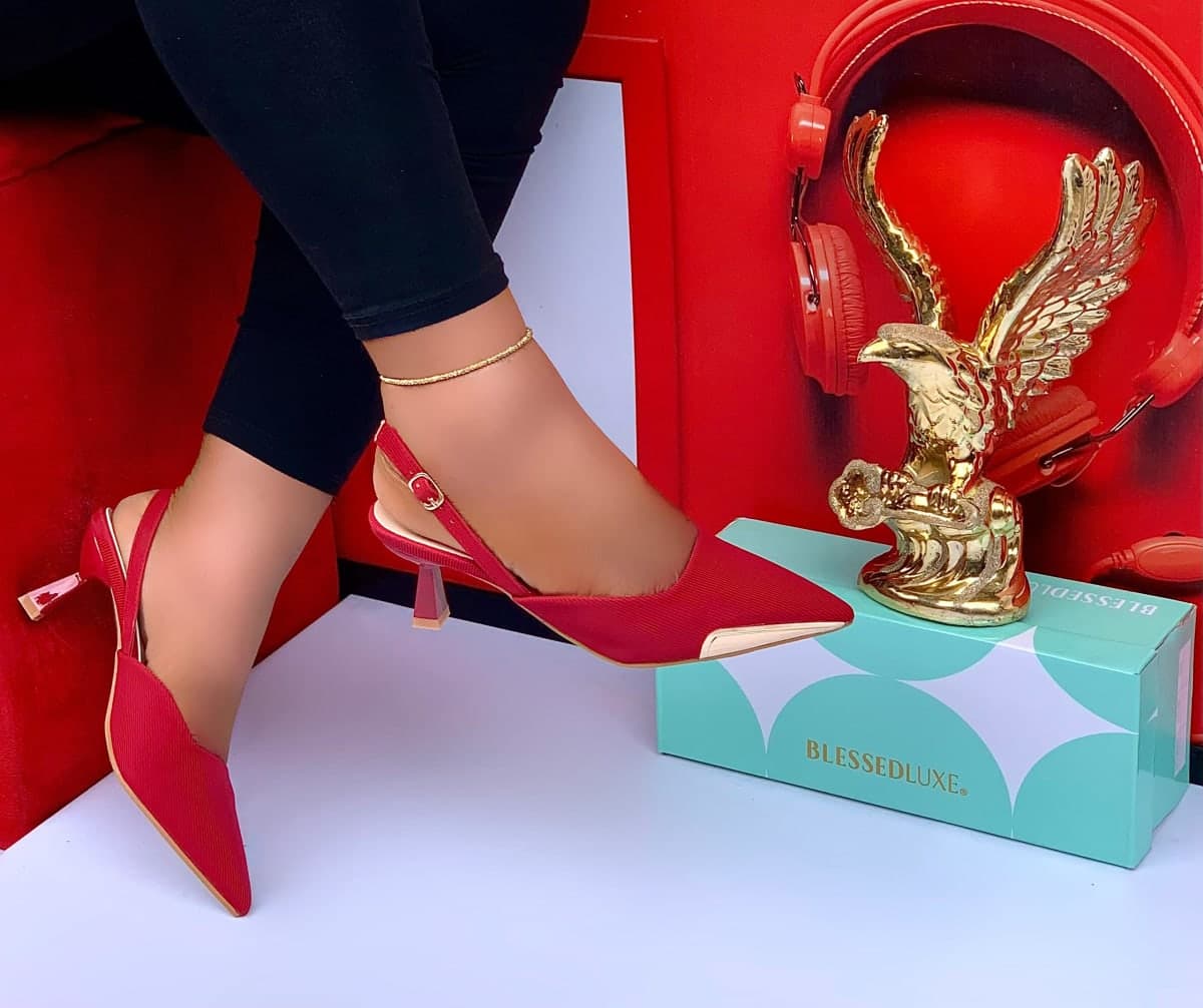 Blessedluxe High heels cover shoe
